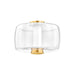 Hudson Valley - 2814-AGB - LED Flush Mount - Beau - Aged Brass