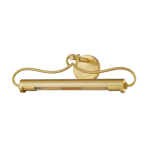 Hudson Valley - 8622-AGB - Two Light Picture Light - Berun - Aged Brass