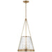 Visual Comfort Signature - MF 5181SB-CG - LED Pendant - Reese - Soft Brass