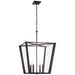 Visual Comfort Signature - PCD 5252BZ-CG - LED Lantern - Palais - Bronze
