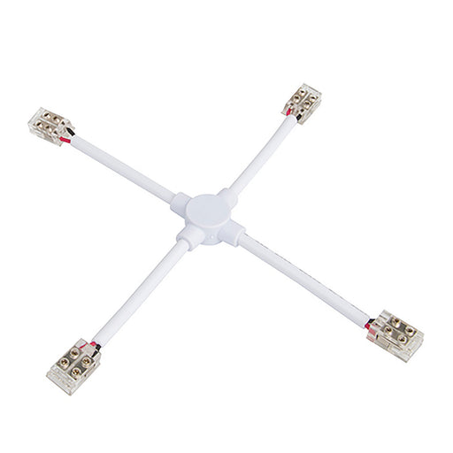 W.A.C. Lighting - T24-BS-X-BK - X Connector - Gemini - Black
