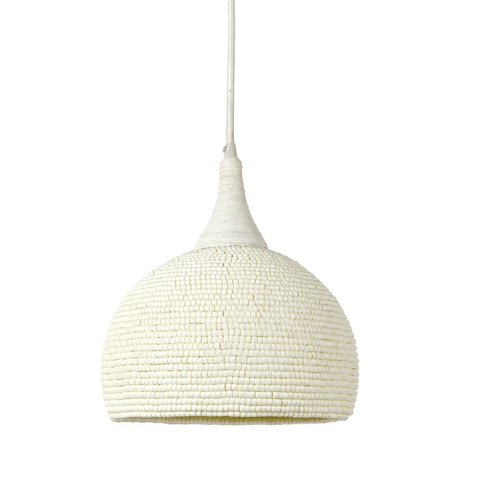 Palecek - 2262-79 - One Light Pendant - Madeline - White Wash