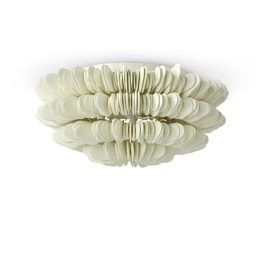 Palecek - 2355-79 - Two Light Flush Mount - Hannah - Cream