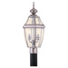 Generation Lighting. - 8229-965 - Two Light Outdoor Post Lantern - Lancaster - Antique Brushed Nickel