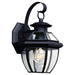 Generation Lighting. - 8037-12 - One Light Outdoor Wall Lantern - Lancaster - Black