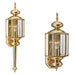 Generation Lighting. - 8510-02 - One Light Outdoor Wall Lantern - Classico - Polished Brass