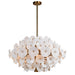 Terracotta Designs - W23121-2 - Hanging Chandelier - Levana - Gold Leaf