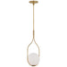 Visual Comfort Signature - WS 5020HAB-WG - LED Pendant - Jodo - Hand-Rubbed Antique Brass