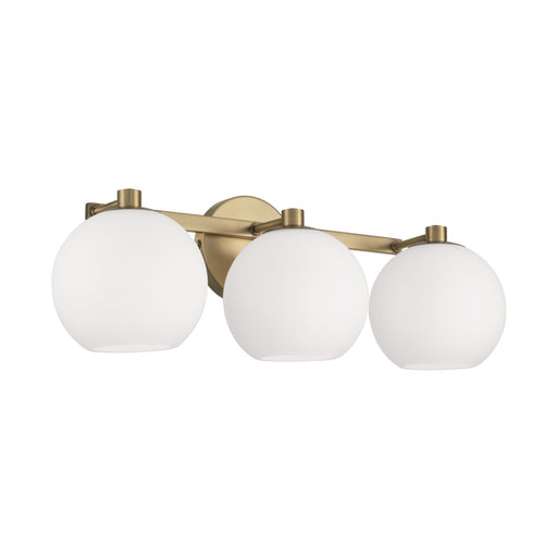 Capital Lighting - 152131AD-548 - Three Light Vanity - Ansley - Aged Brass