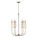 Capital Lighting - 452561ML - Six Light Chandelier - Cohen - Mystic Luster