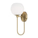 Capital Lighting - 652111AD-548 - One Light Wall Sconce - Ansley - Aged Brass