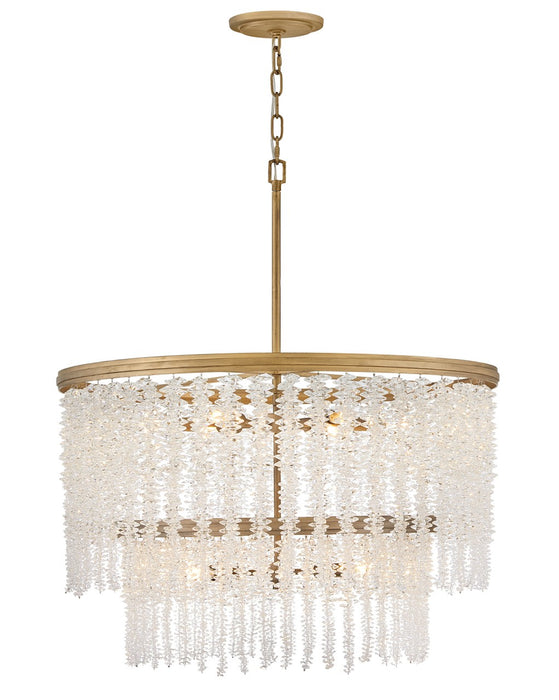 Fredrick Ramond - FR41498BNG - LED Chandelier - Rubina - Burnished Gold