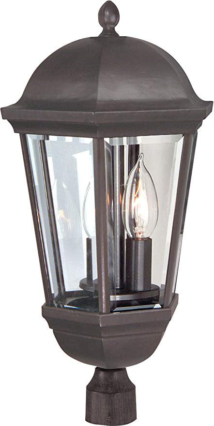 Craftmade - Z3025-OBO - Three Light Post Mount - Britannia - Oiled Bronze Outdoor