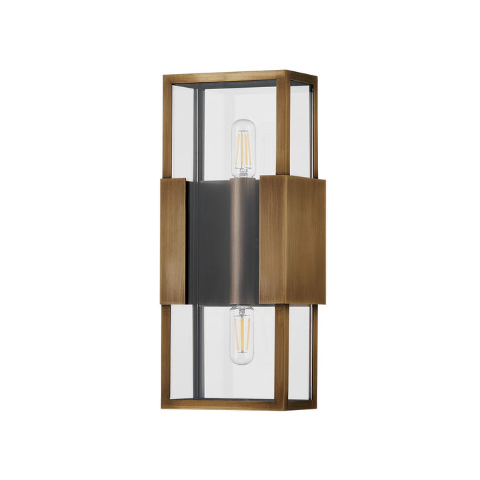 Troy Lighting - B2913-PBR - Two Light Exterior Wall Sconce - Santa Clara - Patina Brass