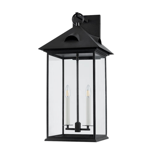 Troy Lighting - B4923-FOR - Two Light Exterior Wall Sconce - Corning - Forged Iron