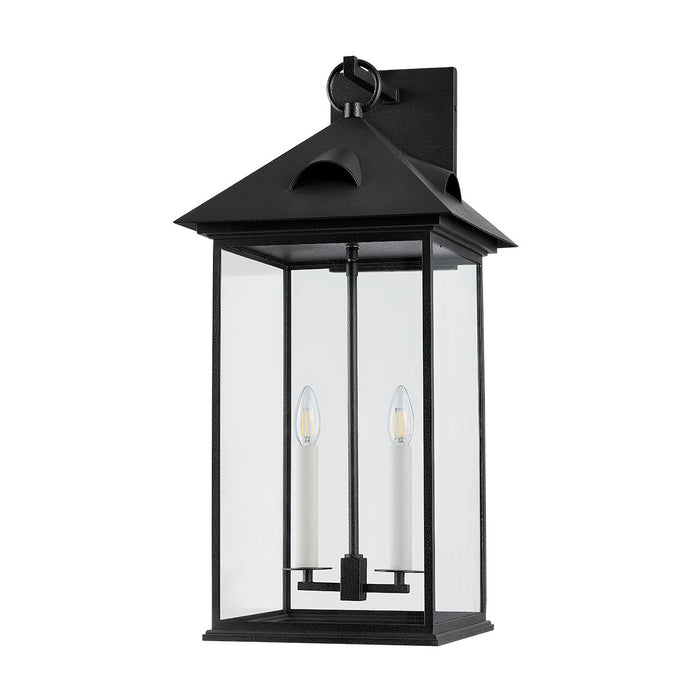 Troy Lighting - B4923-FOR - Two Light Exterior Wall Sconce - Corning - Forged Iron