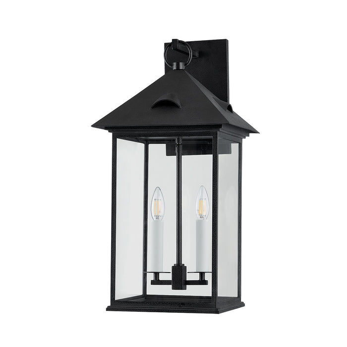 Troy Lighting - B4928-FOR - Two Light Exterior Wall Sconce - Corning - Forged Iron