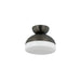 Mitzi - H851501-TRB - One Light Flush Mount - Rue - True Bronze
