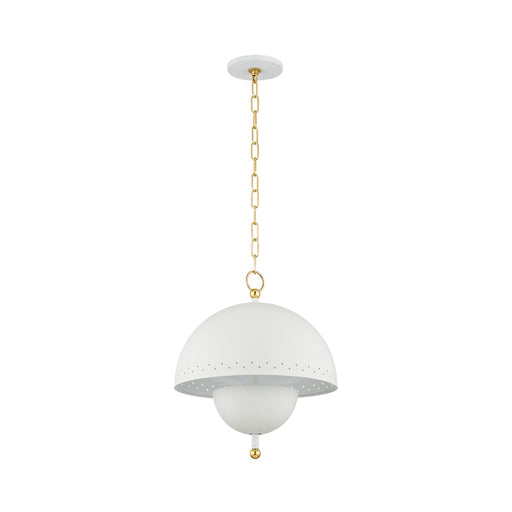 Mitzi - H885702-AGB/SWH - Two Light Pendant - Jojo - Aged Brass/Soft White