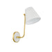 Mitzi - H891101-AGB/SWH - One Light Wall Sconce - Georgann - Aged Brass/Soft White