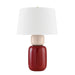 Mitzi - HL890201-AGB/CBB - One Light Table Lamp - Batya - Aged Brass/Ceramic Bordeaux Blush