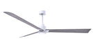 Matthews Fan Company - AKLK-MWH-BW-72 - 72"Ceiling Fan - Alessandra - Matte White