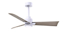 Matthews Fan Company - AKLK-MWH-GA-42 - 42"Ceiling Fan - Alessandra - Matte White