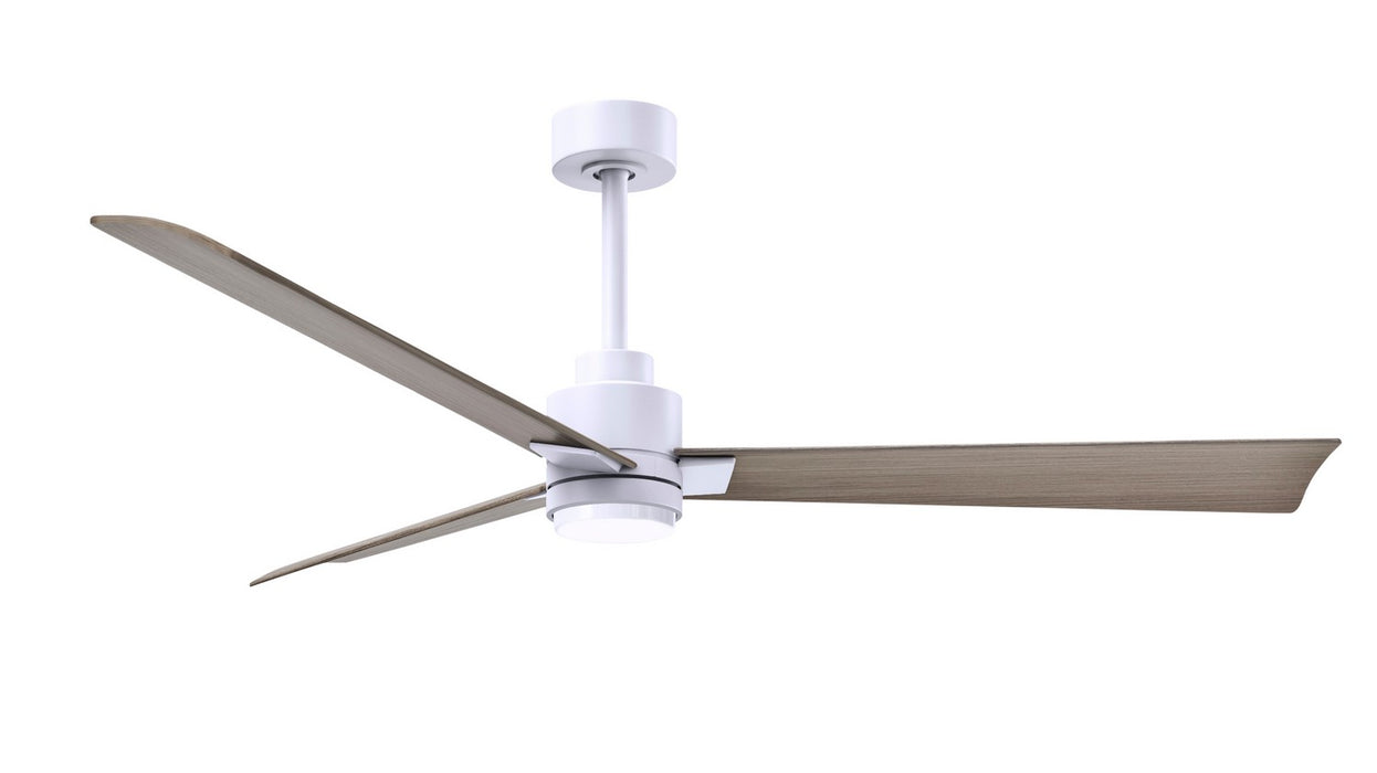 Matthews Fan Company - AKLK-MWH-GA-56 - 56"Ceiling Fan - Alessandra - Matte White