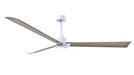 Matthews Fan Company - AKLK-MWH-GA-72 - 72"Ceiling Fan - Alessandra - Matte White