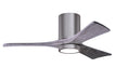 Matthews Fan Company - IR3HLK-BP-BW-42 - 42"Ceiling Fan - Irene - Brushed Pewter