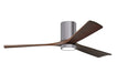 Matthews Fan Company - IR3HLK-BP-WA-60 - 60"Ceiling Fan - Irene - Brushed Pewter