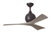 Matthews Fan Company - IR3-TB-GA-42 - 42"Ceiling Fan - Irene - Textured Bronze