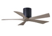 Matthews Fan Company - IR5H-BK-GA-42 - 42"Ceiling Fan - Irene - Matte Black