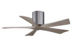 Matthews Fan Company - IR5H-BP-GA-42 - 42"Ceiling Fan - Irene - Brushed Pewter