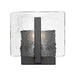 Golden - 3164-1W BLK-HWG - One Light Wall Sconce - Aenon - Matte Black