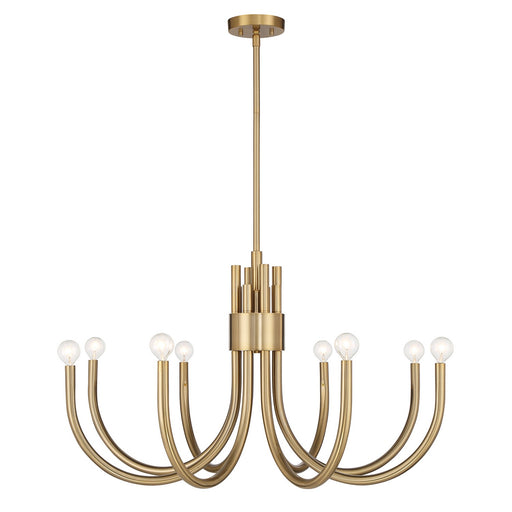 Savoy House - 1-6680-8-127 - Eight Light Chandelier - Sorrento - Noble Brass