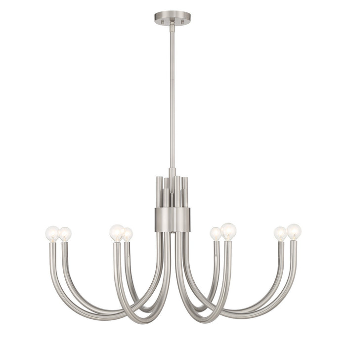 Savoy House - 1-6680-8-SN - Eight Light Chandelier - Sorrento - Satin Nickel