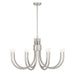 Savoy House - 1-6680-8-SN - Eight Light Chandelier - Sorrento - Satin Nickel