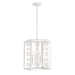 Savoy House - 3-4197-4-83 - Four Light Pendant - Birch - Bisque White
