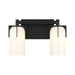 Savoy House - 8-4128-2-BK - Two Light Bathroom Vanity - Caldwell - Matte Black