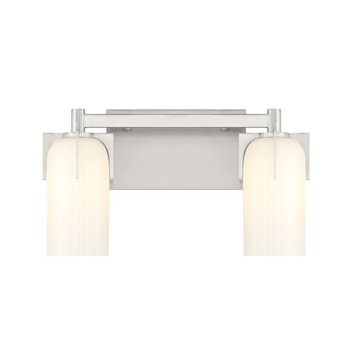 Savoy House - 8-4128-2-SN - Two Light Bathroom Vanity - Caldwell - Satin Nickel