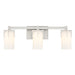 Savoy House - 8-4128-3-SN - Three Light Bathroom Vanity - Caldwell - Satin Nickel