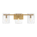 Savoy House - 8-8204-3-322 - Three Light Bathroom Vanity - Genry - Warm Brass