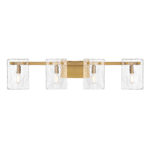 Savoy House - 8-8204-4-322 - Four Light Bathroom Vanity - Genry - Warm Brass