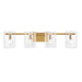 Savoy House - 8-8204-4-322 - Four Light Bathroom Vanity - Genry - Warm Brass