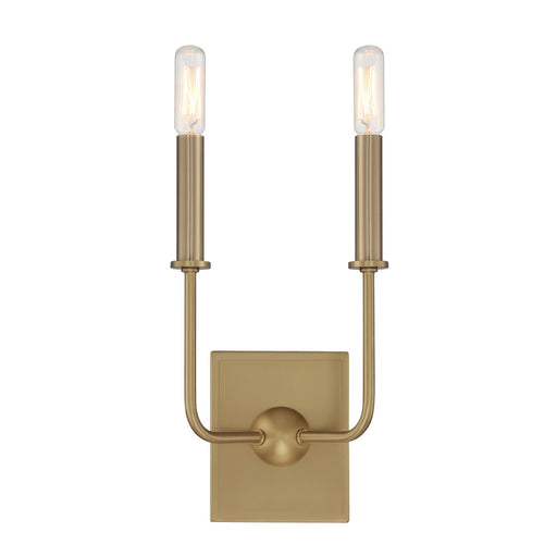 Savoy House - 9-4044-2-322 - Two Light Wall Sconce - Avondale - Warm Brass