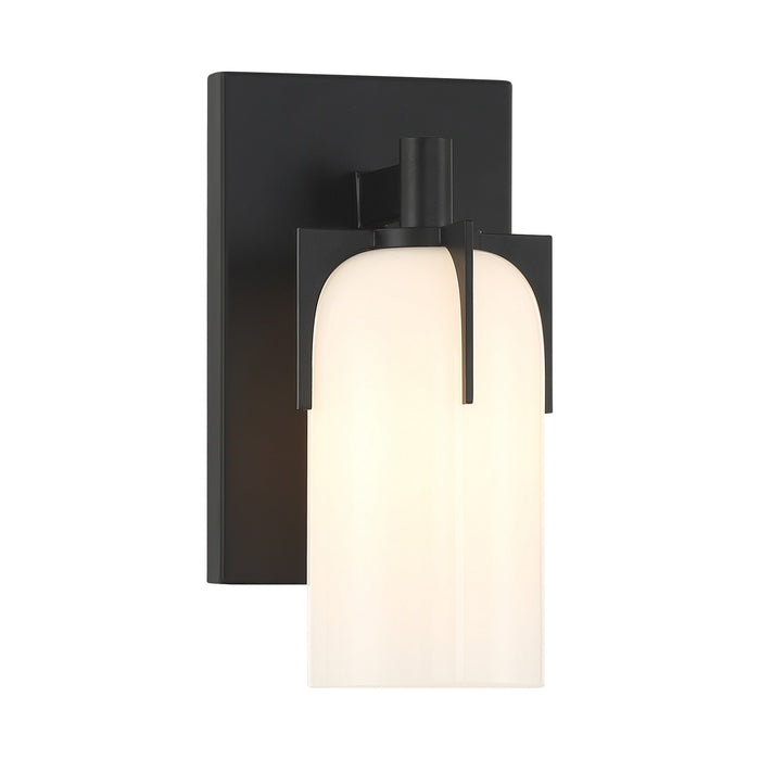 Savoy House - 9-4128-1-BK - One Light Bathroom Vanity - Caldwell - Matte Black