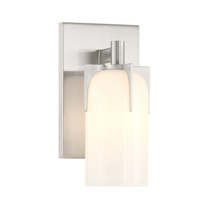 Savoy House - 9-4128-1-SN - One Light Bathroom Vanity - Caldwell - Satin Nickel