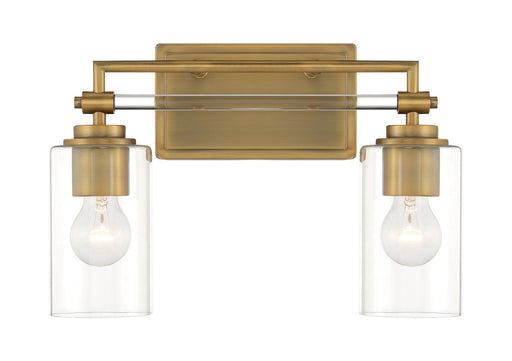Minka-Lavery - 2642-575 - Two Light Bath Vanity - Binsly - Antique Noble Brass