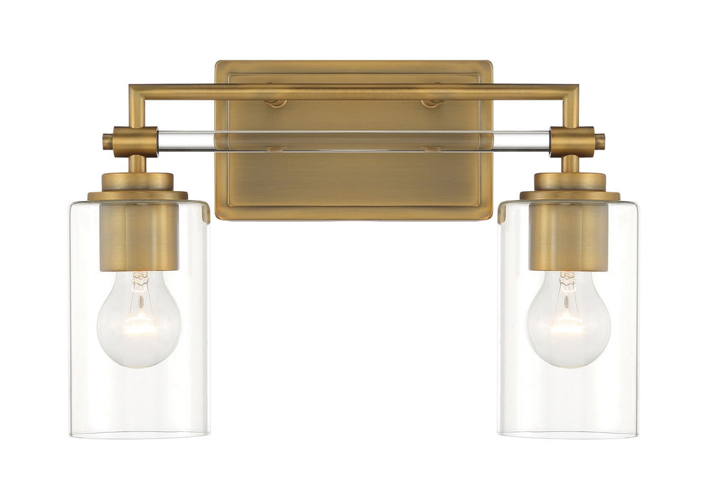 Minka-Lavery - 2642-575 - Two Light Bath Vanity - Binsly - Antique Noble Brass